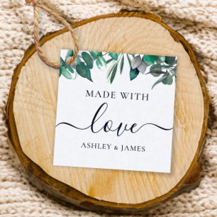 Made With Love Tag, Handmade Gift Tag, Favour Tags