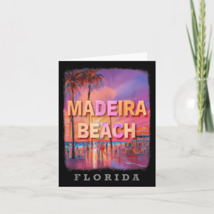 Madeira Beach Florida Fl Sunset Bliss Sd044 Card
