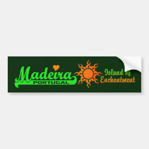 MADEIRA bumpersticker Bumper Sticker