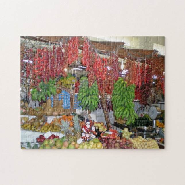 Madeira Farmers Market stall puzzle (Horizontal)