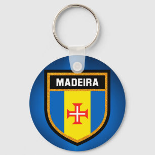 Madeira Flag Key Ring