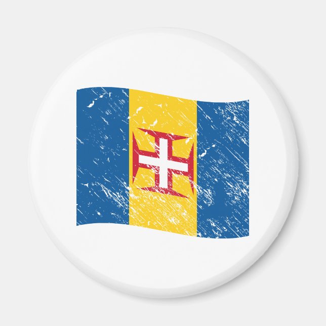 Madeira flag magnet (Front)