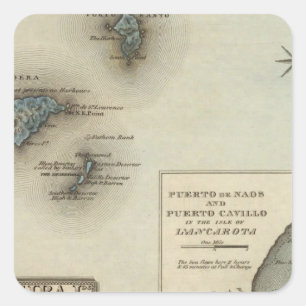 Madeira Ids Square Sticker