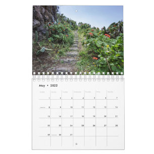 Madeira island calendar