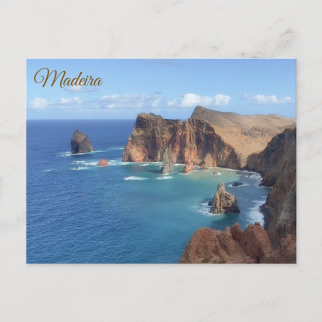 Madeira Island Postcard (Front)