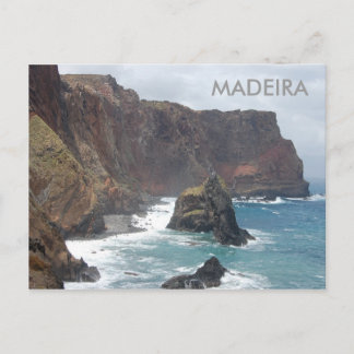 Madeira island postcard