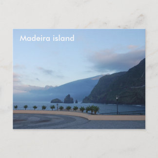 Madeira island postcard
