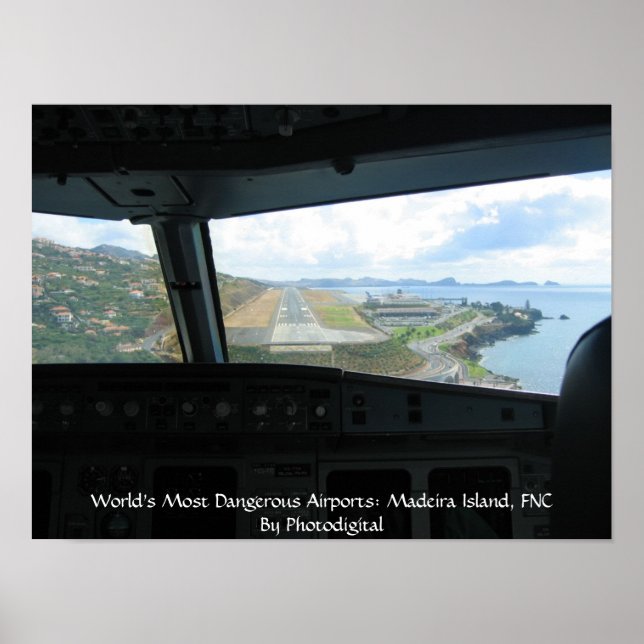 Madeira Island, World's Most Dangerous Airports... Poster (Front)