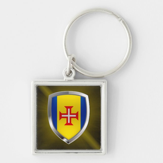 Madeira Metallic Emblem Key Ring (Front)