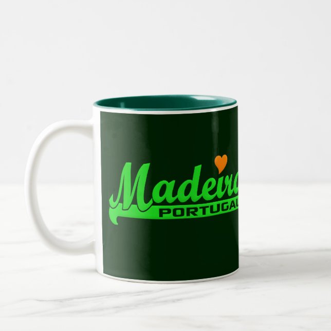 MADEIRA mug - choose style & colour (Left)