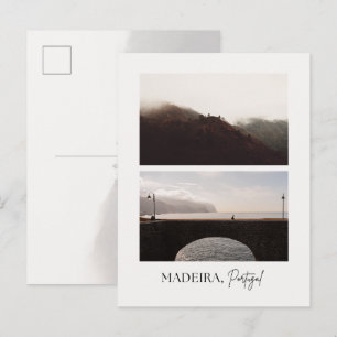 Madeira, Portugal aesthetic travel Postcard
