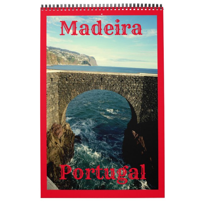 Madeira - Portugal - Europe Calendar (Cover)