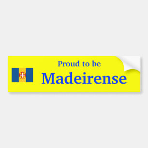 Madeira - Proud to be Madeirense sticker