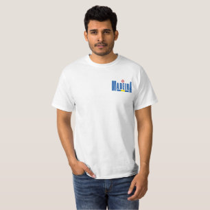 Madeira Text and Flag Colours T-Shirt