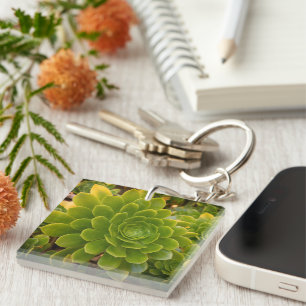 Madeira's Green Embrace Key Ring