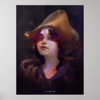 Madeleine de Verchères Poster