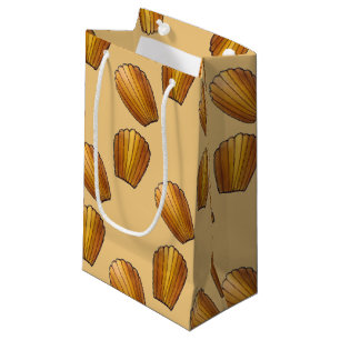 Madeleine French Food Pastry Chef Pâtisserie Cakes Small Gift Bag