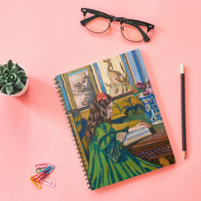 Madeleine Reading | Armand Guillaumin Notebook (Creator Uploaded)