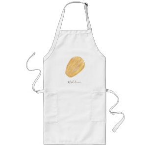Madeleine watercolor long apron