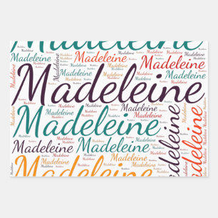 Madeleine Wrapping Paper Sheet