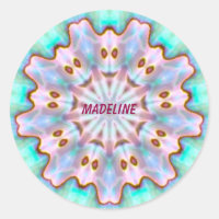 MADELINE ~ Personalised Paua Shell Fractal ~