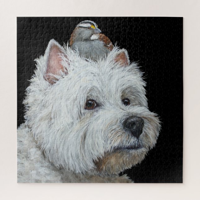 Madeline the Westie puzzle (Vertical)