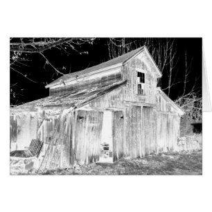 Madeline's Barn in Black & White