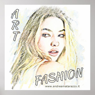 Madelyn Fashion Art Poster