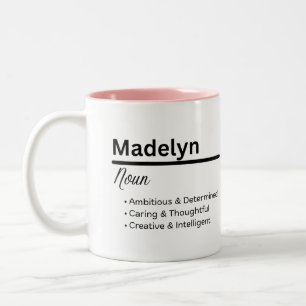Madelyn Girl Personalized Name Meaning Mug