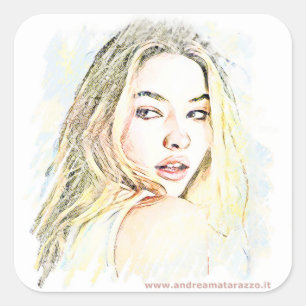 Madelyn   square sticker