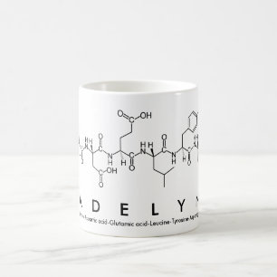 Madelynn peptide name mug