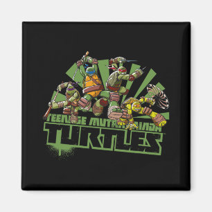 Mademark X - - Original Tmnt New Series Team Magnet