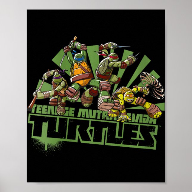 Mademark X - Womens - Original Tmnt New Series Tea Poster (Front)