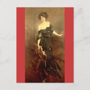 Mademoiselle Denemidoff - Boldini Postcard