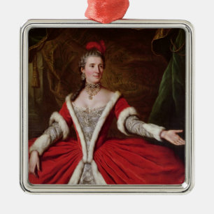 Mademoiselle Dumesnil Metal Ornament