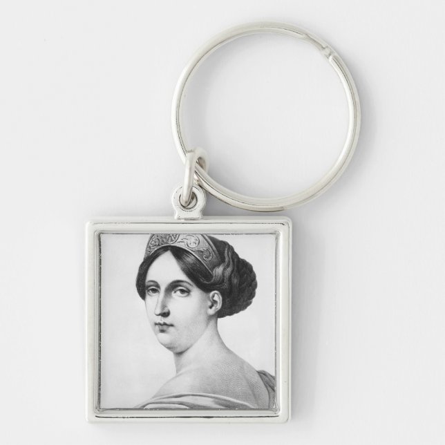 Mademoiselle George, 1825 Key Ring (Front)