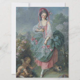 Mademoiselle Guimard (by Jacques-Louis David) Card