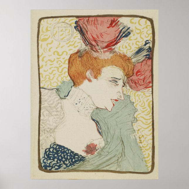 Mademoiselle Marcelle Lender by Toulouse Lautrec Poster (Front)