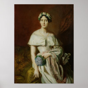 Mademoiselle Marie-Therese de Cabarrus, 1848 Poster