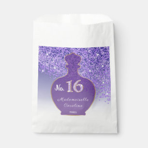 Mademoiselle No.16 Purple Fragrance Paris Boutique Favour Bag