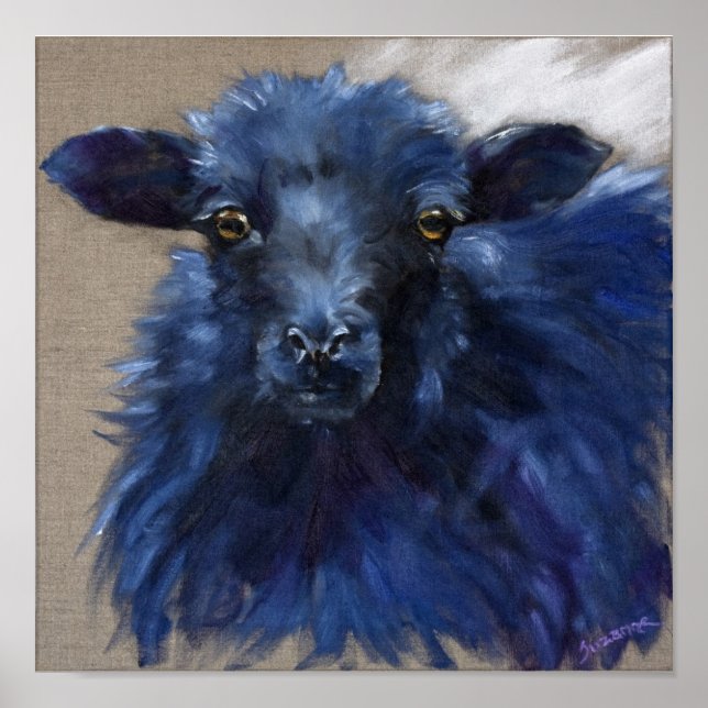 Mademoiselle Pivoine portrait1 Poster (Front)