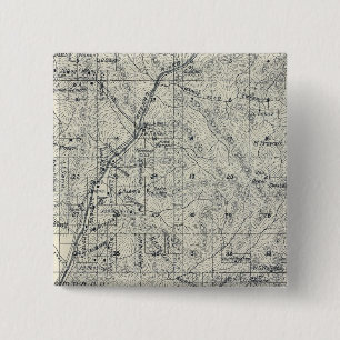 Madera County, California 10 15 Cm Square Badge