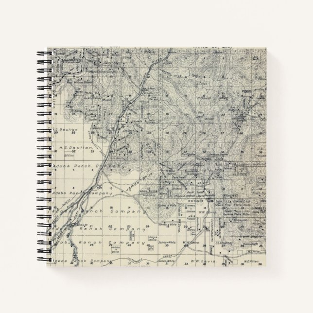 Madera County, California 10 Notebook (Front)
