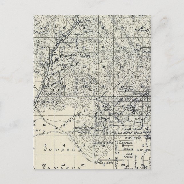 Madera County, California 10 Postcard (Front)