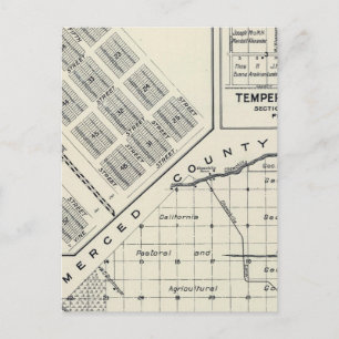 Madera County, California 3 Postcard