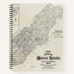 Madera County, California 4 2 Notebook