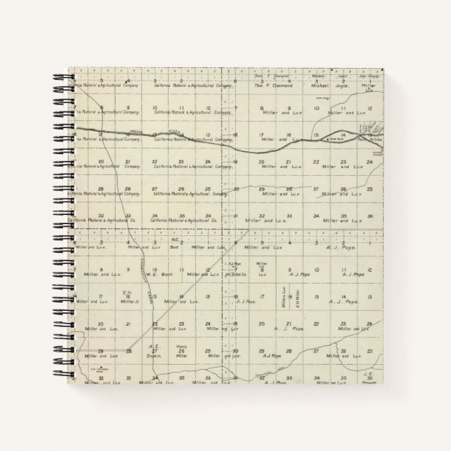 Madera County, California 4 Notebook (Front)