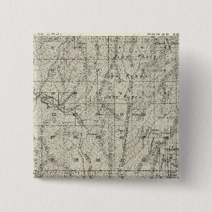 Madera County, California 8 15 Cm Square Badge