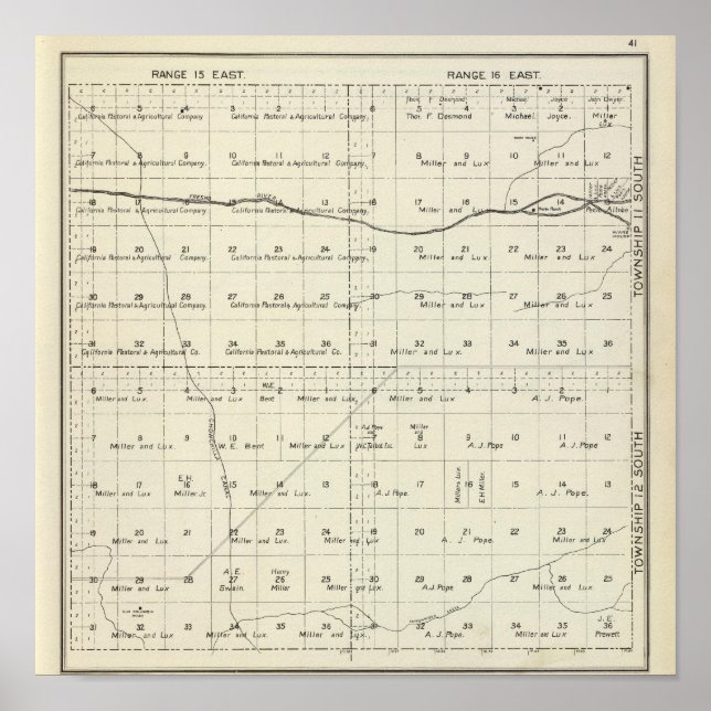 Madera County, California Poster (Front)