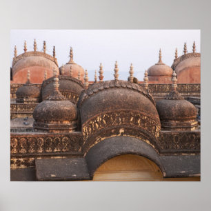 Madhavendra Palace at sunset, Jaipur Poster